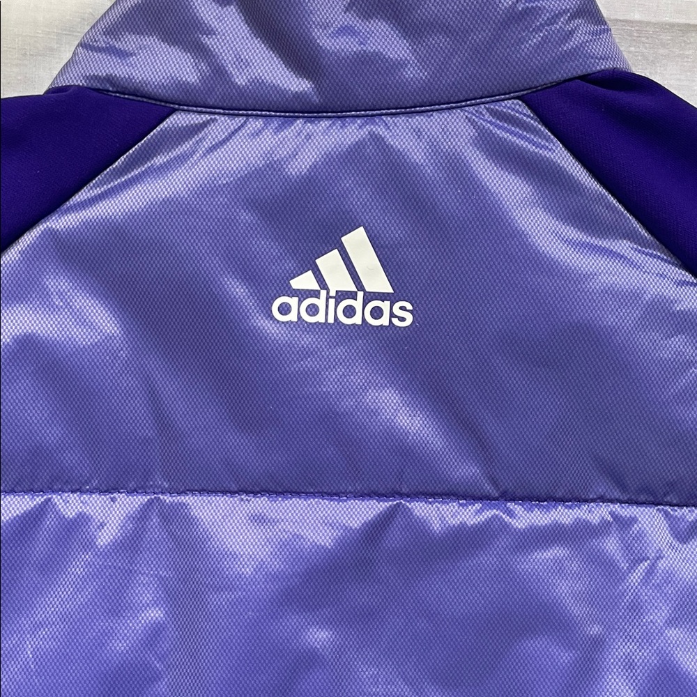 Women's Adidas Climaproof  Jacket - Purple SZ XL - Picture 5 of 8